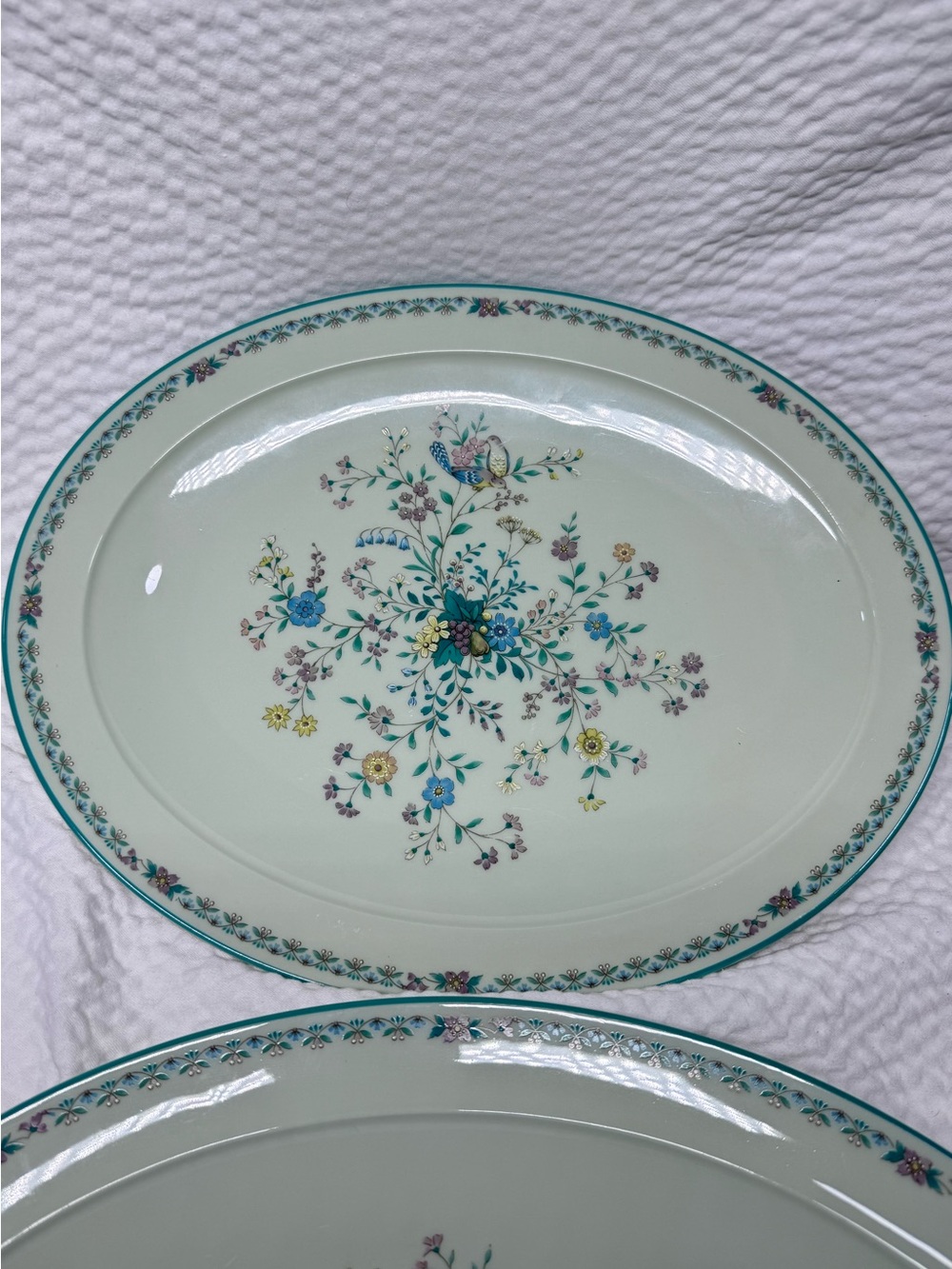 Noritake Paradise Green 14” Serving Platter